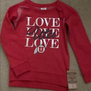 Utah Utes Girls Sweatshirt